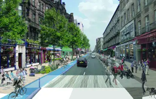 Sauchiehall Street Buildings Glasgow