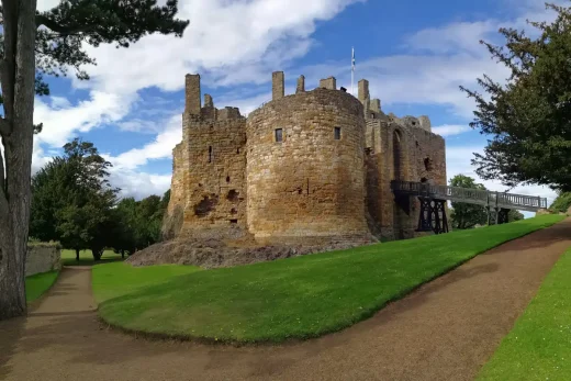 Dirleton Castle, East Lothian Scotland