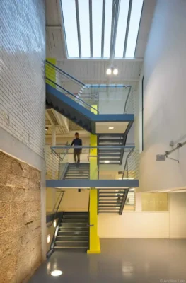 Briggait Centre Glasgow building stairs