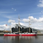 Riverside Museum Glasgow building - walking tours