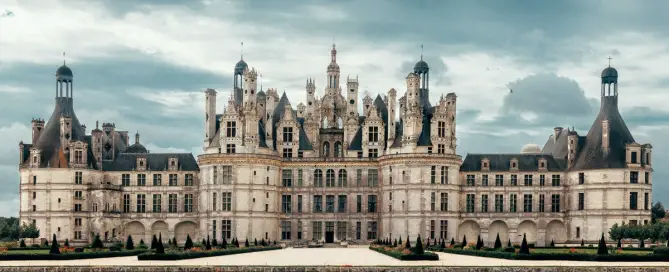 Le Château de Chambord is a fine example of Renaissance architecture in France