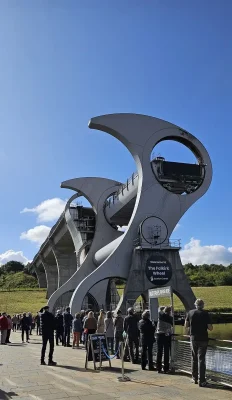 Falkirk Wheel Boat Lift, Scotland