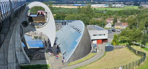 Falkirk Wheel Boat Lift, Scotland