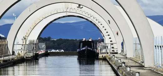 Falkirk Wheel Boat Lift, Scotland