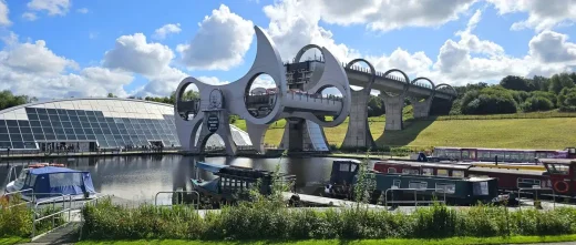 Falkirk Wheel Boat Lift, Scotland