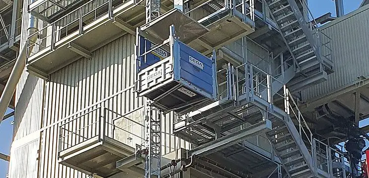 GEDA Industrial Elevator efficiency and safety