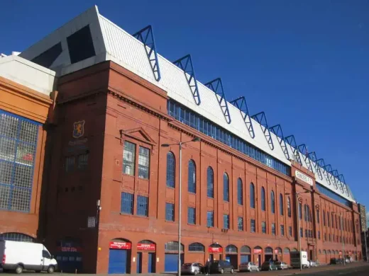 Ibrox Stadium Glasgow football ground