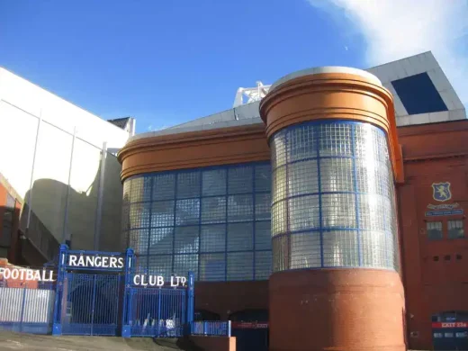 Ibrox Stadium Govan football ground Glasgow