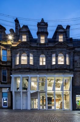 Paisley Central Library building, Scotland, UK