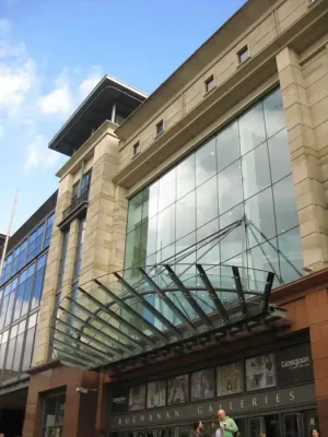 Buchanan Galleries Glasgow building facade