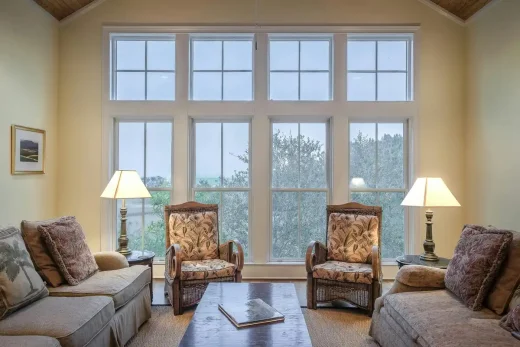 Window treatments: shades, blinds, shutters, drapes