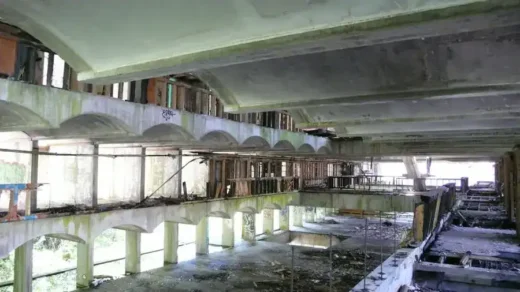 Cardross Seminary building interior space