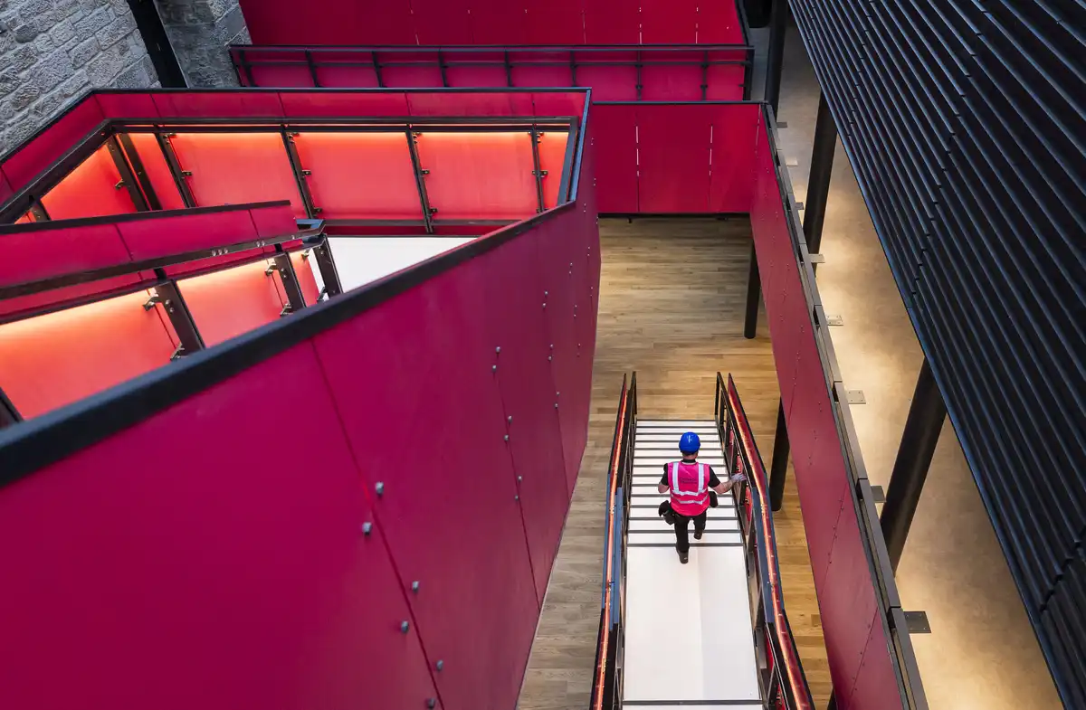 Citizens Theatre Glasgow building stairs interior